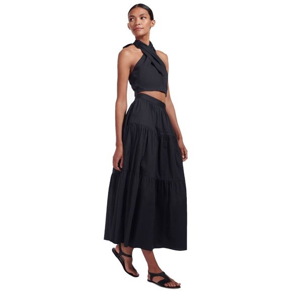 STAUD Black Halter Crop Top - Picture 5 of 8